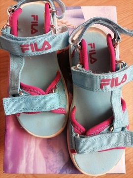 Sandałki dziecięce "FILA" roz 27 - 17,5 cm. 