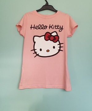 T-shirt Hello Kitty, r. 146 cm (11 lat) dziewczęcy