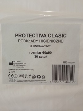 Podkłady Protectiva Clasic 60x90cm - 84 sztuki 