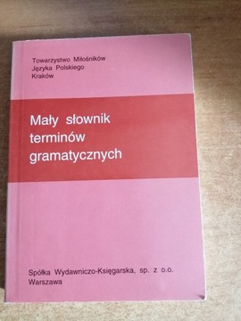 Mały słownik terminów gramatycznych   