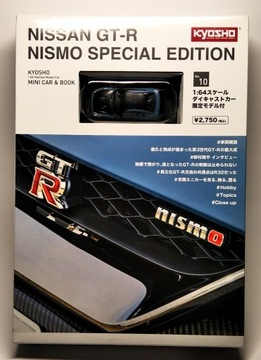 Kyosho - Car & Book vol. 10 - Nissan GT-R Nismo Special Edition (R35)