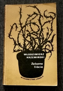 Żelazne liście książka 1978 Stan bdb prezent antyk