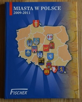 Miasta w Polsce 2009-2011, album na monety Fischer