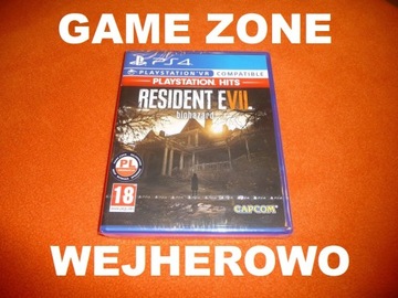 Resident Evil 7 PS4 + Slim + Pro + VR = Wejherowo