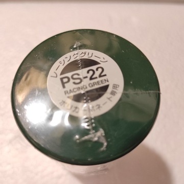 Spray farba Tamiya PS-22 Racing Green do lexanu RC