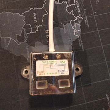 Splitter rozdzielacz okablowania RJ-45 MYWA-08 C5e