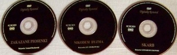 Kolekcja filmów DVD -3 sztuki 