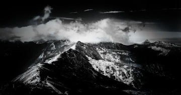 Fotografia Tatry Wysokie w czerni