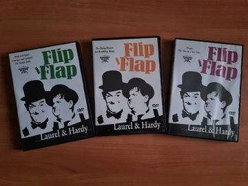 Flip i Flap Laurel & Hardy zestaw 3 x DVD