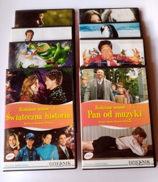 Rodzinne seanse - 8 DVD - Filmoteka Dziennika