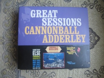 Cannonball Adderley  Great Sessions      3 CD