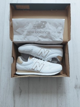 Nowe oryginalne buty new balance 500,  43r białe