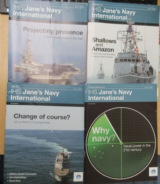 Zestaw czasopism IHS Jane's Navy International