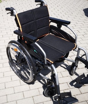 Wózek inwalidzki aluminiowy Cruiser Active 3 nowy 48 cm