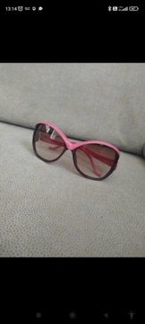 Okulary Balenciaga różowe 