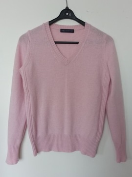 cieplutki sweter r.M/L 38 40 M&S wełniany