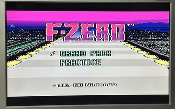 F-ZERO Super Nintendo SNES