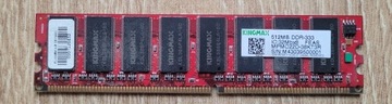 Pamięć RAM DDR-333 512MB Kingmax