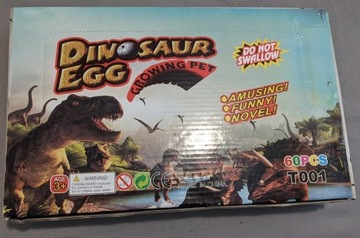 Jajka do wylęgu dinozaurów 60szt 