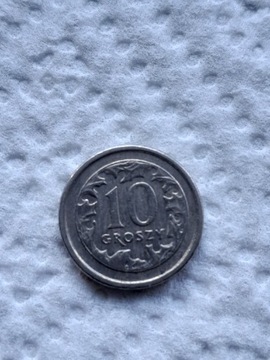 10 groszy 1999 z obiegu 