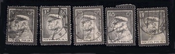 Wydanie żałobne, Fi  273-277,  5 szt. 1935