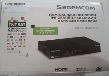 TNT Sat: dekoder Sagemcom HD + karta