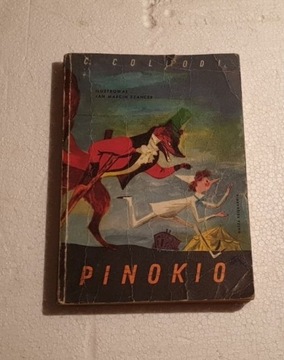 Książka Pinokio 1954