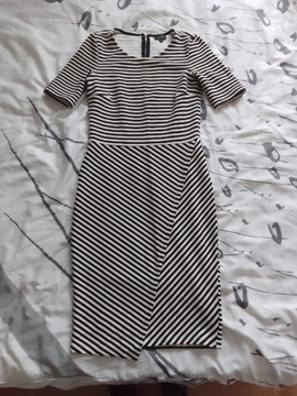 Sukienka ołówkowa, Reserved, rozmiar M, paseczki