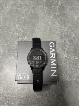 Garmin Fenix 6 srebrny