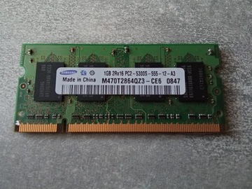 Pamięć RAM SODIMM DDR2, 2GB