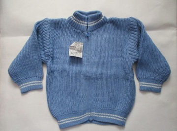 Sweter rozpinany 134-140