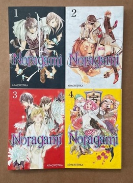 Noragami tomy 1-4 manga