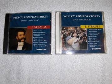 Wielcy kompozytorzy J. Strauss zestaw dwie płyty