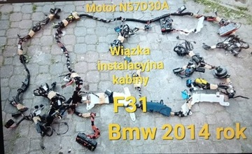  Kompletną Wiązka instalacyjna kabiny BMW F31