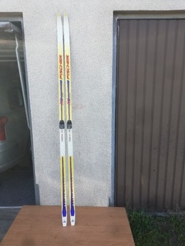 NARTY BIEGOWE FISCHER XC195 cm SALOMON SNS PROFIL 