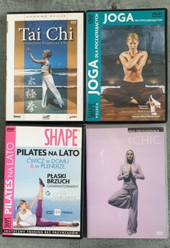 Joga, tai- chi, pilates DVD