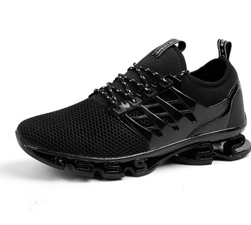 Buty sportowe męskie sneakersy miejskie biegania czarne 44 