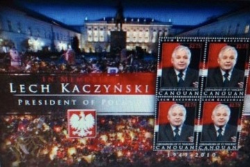 prezydent LECH KACZYNSKI st.vincent arkusik