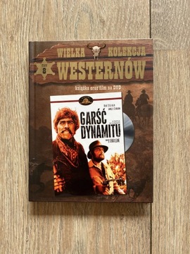 Garść dynamitu Wielka Kolekcja westernów DVD ksiaz