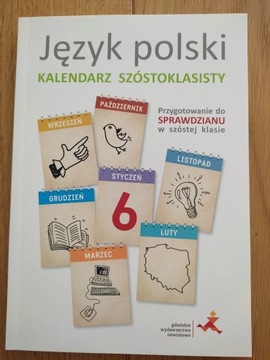 Język polski Kalendarz szóstoklasisty Fiszer GWO