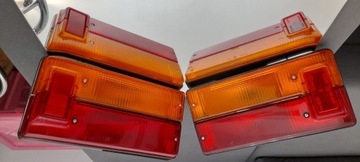 Komplet lamp tył do Fiat 125p+ uszczelki i żarówki