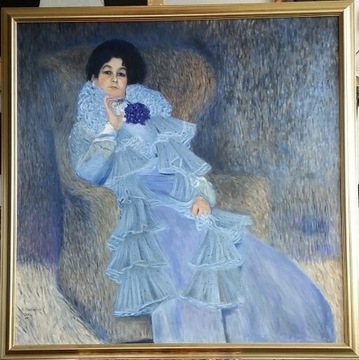 Obraz wg Gustava Klimta "Marie Hennenberg"