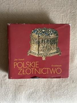 Książka Jan Samek Polskie Złotnictwo album 1988 r