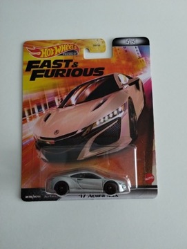Hot Wheels Premium Fast & Furious '17 Acura NSX
