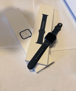 Smartwatch Apple Watch Series 7 GPS 45mm - niebieski. 97% kondycji baterii.