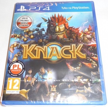 Knack PS4 + Slim + Pro + PS5 = PŁYTA PL Wejherowo