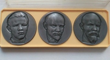 Lenin komplet medali 1967 r.