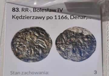 Denar.Bolesław IV Kędzierzawy.H-CZAP.RR