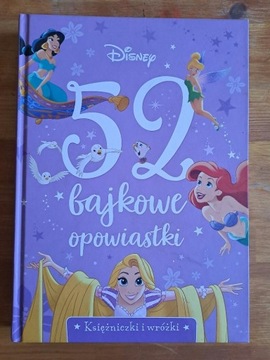 Disney Księżniczki Princess książka 52 bajkowe opowieści 