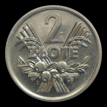 2 złote 1974 - Jagody (st.1)